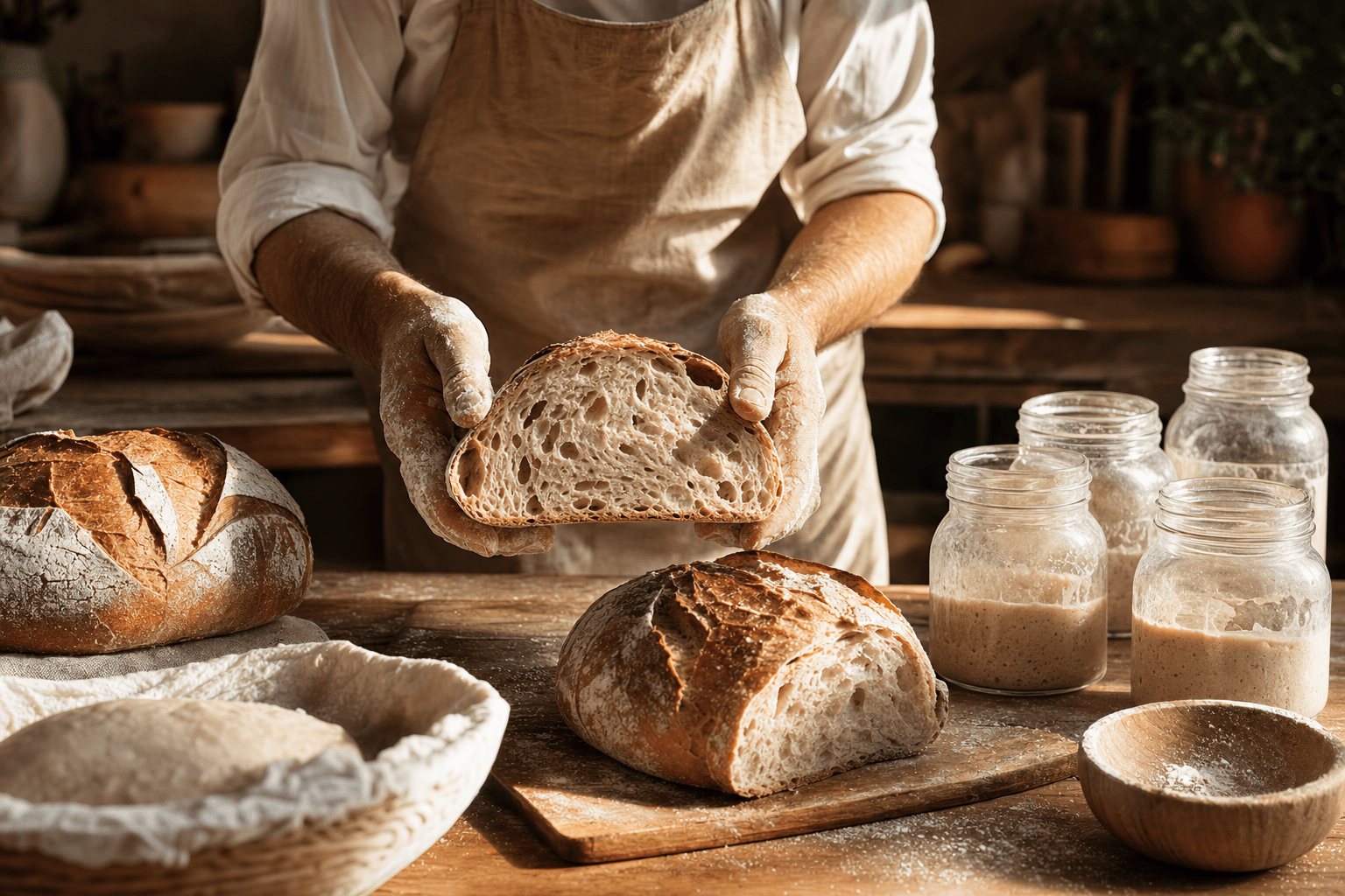 Gluten and Sourdough: What Long Fermentation Does and Does Not Change