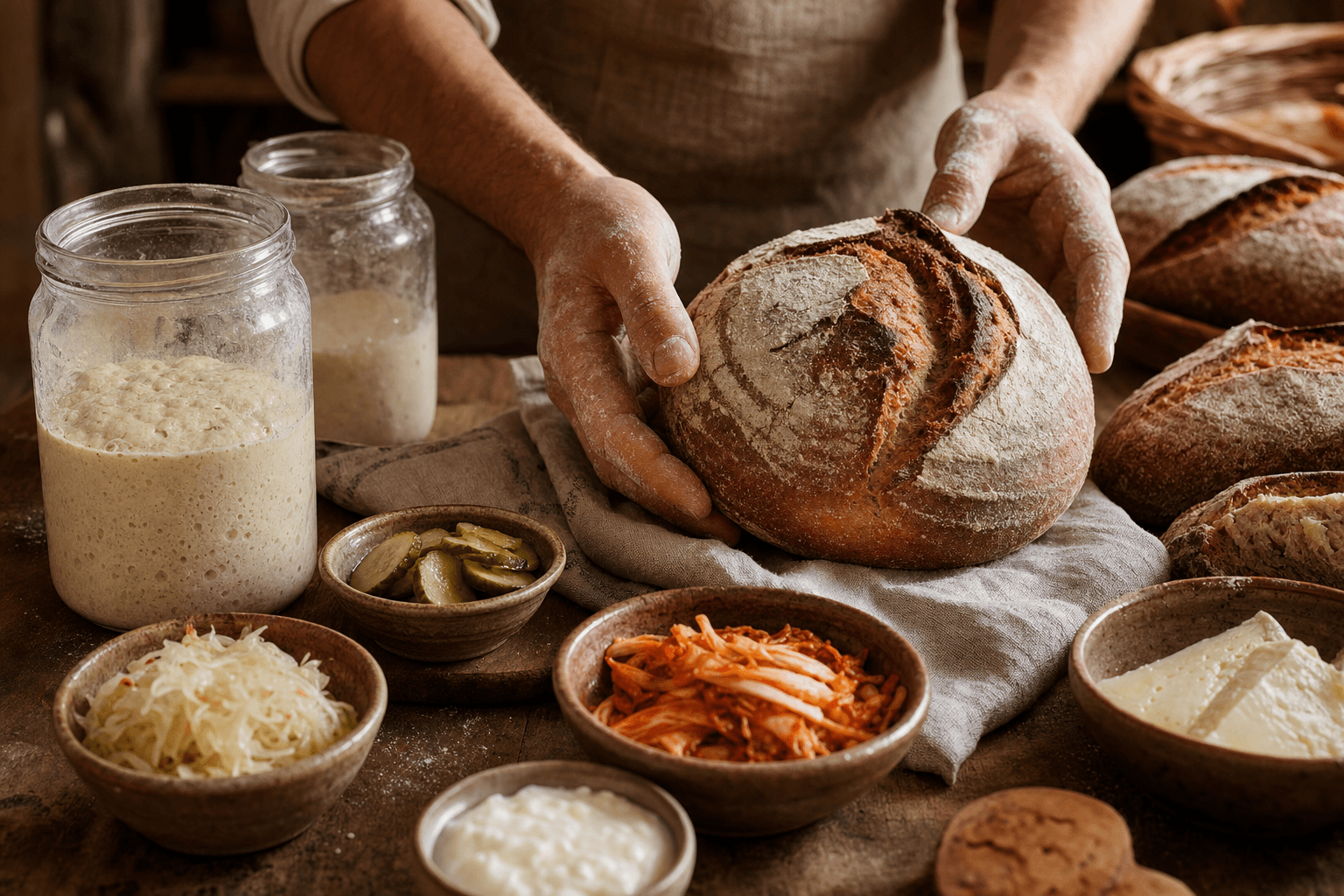 Gut Health and Fermented Foods: Where Sourdough Fits on Your Plate