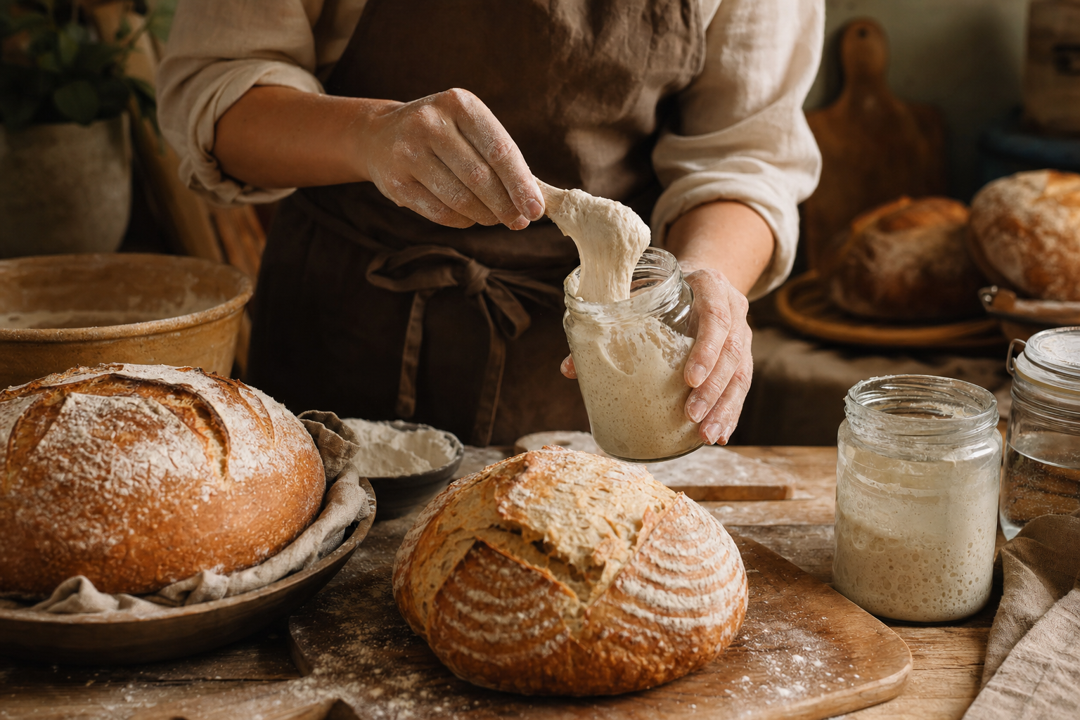 How to Use a Sourdough Starter Without Wasting Flour